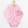 Baba teljes hosszában patentos hosszú ujjú body New Baby Happy Elephant pink