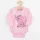 Baba hosszú ujjú body New Baby Happy Elephant pink