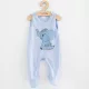 Baba pamut rugdalózó New Baby Happy Elephant blue
