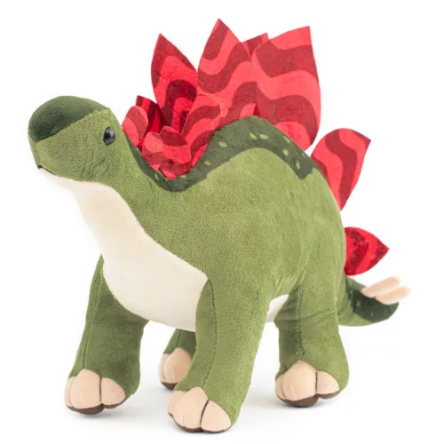 Baby Mix plüss dinoszaurusz játék – sztegoszaurusz 38 cm