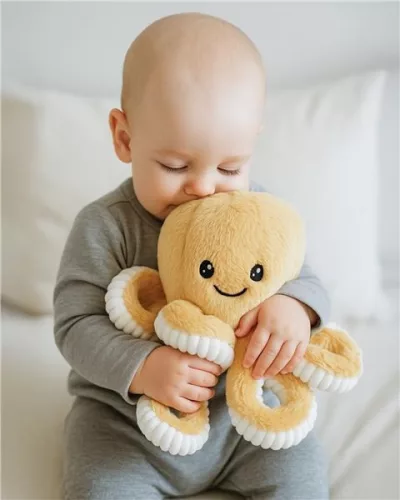 Baby Mix Plüss Polip Játék 60cm