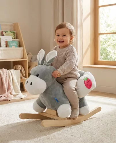 Hintajáték dallammal Baby Mix szamár
