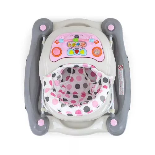 Gyerek bébikomp hintával Milly Mally Patrol Plus Pastel Dots