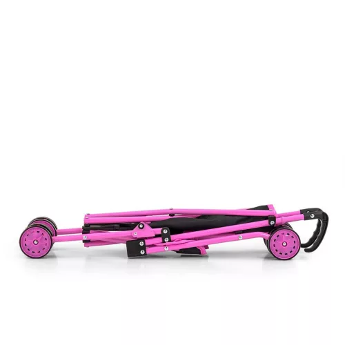 Játék golf babakocsi babáknak Milly Mally Julia Prestige Black