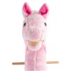 Hobby Horse hanggal kerekekkel Rosie Baby Mix pink