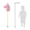 Hobby Horse hanggal kerekekkel Rosie Baby Mix pink