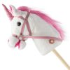 Hobby horse unicorn hanggal kerekekkel Nia Baby Mix white