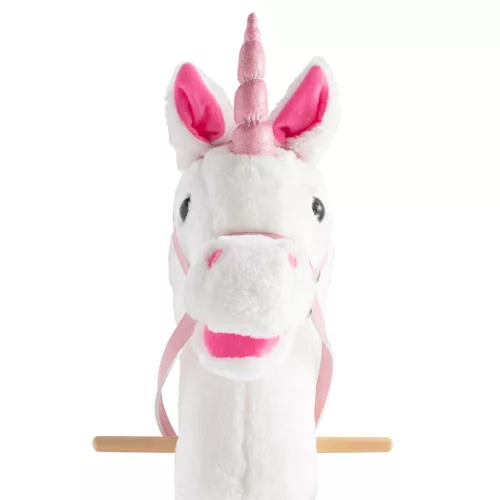 Hobby horse unicorn hanggal kerekekkel Nia Baby Mix white