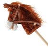 Hobby Horse hanggal kerekekkel Bruno Baby Mix Brown