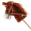 Hobby Horse hanggal kerekekkel Bruno Baby Mix Brown