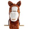 Hobby Horse hanggal kerekekkel Bruno Baby Mix Brown