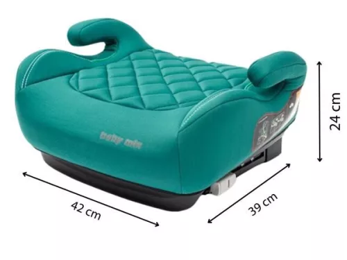 Autós ülésmagasító BABY MIX HERO Plus ISOFIX I-SIZE 2026 black