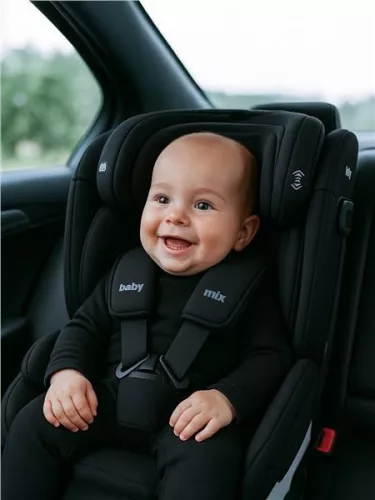 Autósülés BABY MIX HERO PRO I-SIZE 2026 black