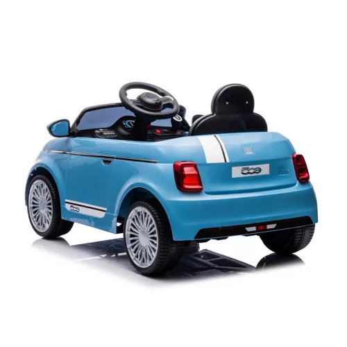 Elektromos autó Milly Mally Fiat 500e kék