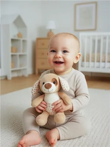 Plüss játék Kutyus Baby Mix – barna