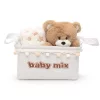 Ajándékszett Baby Mix – barna maci takaróval