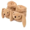 Ajándékszett Baby Mix – barna nyuszi cipőcskékkel és takaróval
