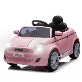 Elektromos autó Milly Mally  Fiat 500e rózsaszín