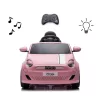 Elektromos autó Milly Mally  Fiat 500e rózsaszín