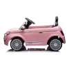 Elektromos autó Milly Mally  Fiat 500e rózsaszín