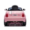 Elektromos autó Milly Mally  Fiat 500e rózsaszín