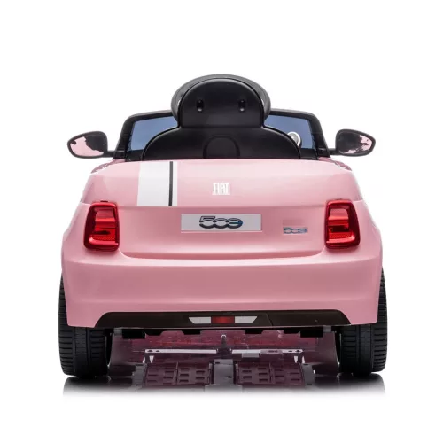 Elektromos autó Milly Mally  Fiat 500e rózsaszín