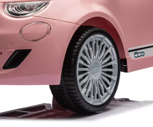 Elektromos autó Milly Mally  Fiat 500e rózsaszín