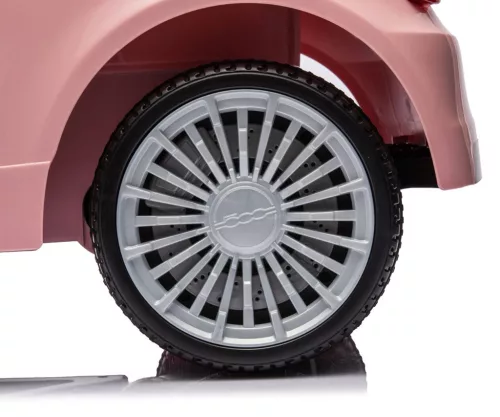 Elektromos autó Milly Mally  Fiat 500e rózsaszín