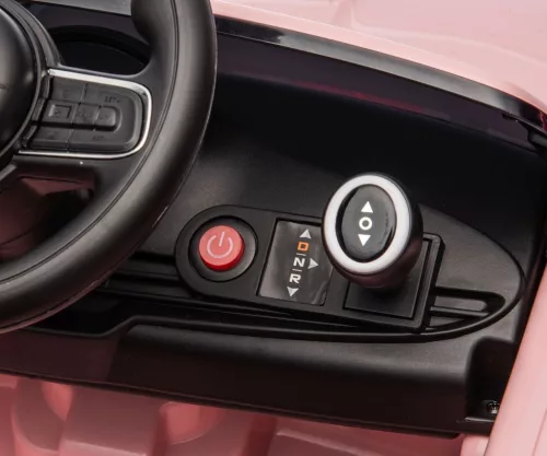 Elektromos autó Milly Mally  Fiat 500e rózsaszín