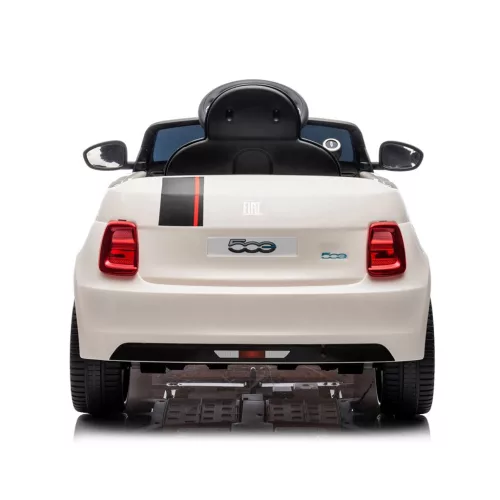 Elektromos autó Milly Mally Fiat 500e fehér