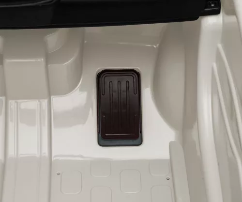 Elektromos autó Milly Mally Fiat 500e fehér