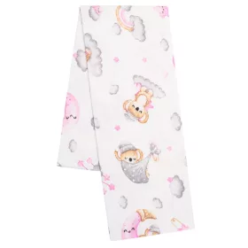   Flanel pelenka nyomtatott mintával New Baby koala rózsaszín