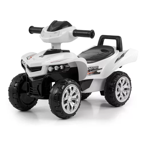 Gyerek négykerekű jármű Milly Mally Monster White