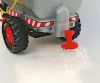 Tartálykocsi szivattyúval és locsolóval Rolly Toys szürke