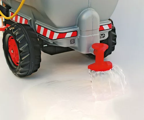 Tartálykocsi szivattyúval és locsolóval Rolly Toys szürke