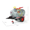 Tartálykocsi szivattyúval és locsolóval Rolly Toys szürke