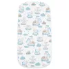 Pamut babakocsihoz való lepedő pamut New Baby  Sárkány 35x75cm