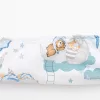 Pamut kiságyba való lepedő pamut New Baby Sárkány 120x60 cm