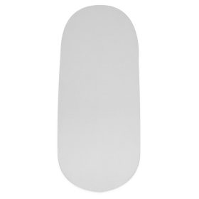 Muszlin kiságyba való lepedő New Baby 35x75 cm szürke