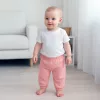 Baba pamut szett póló és nadrág New Baby Kindergarten rózsaszín
