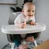 Baby Ono szilikon baba kanál, 2 darab, rózsaszín és lila