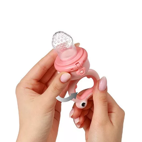 Etető rágóka Baby Ono FROG rózsaszín
