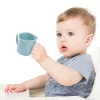 Ergonomikus ivástanuló bögre Baby Ono FLOW világoskék