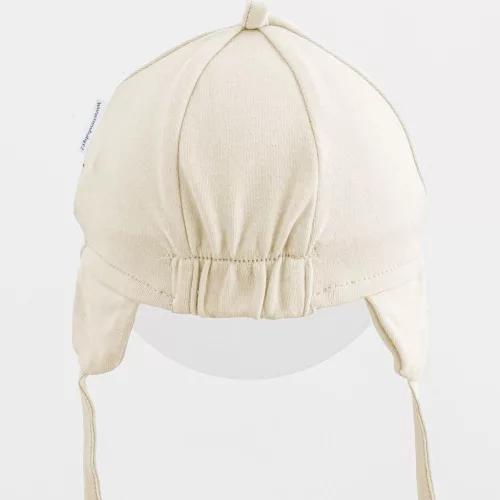 Pamut baba sapka napellenzővel New Baby Casually dressed beige