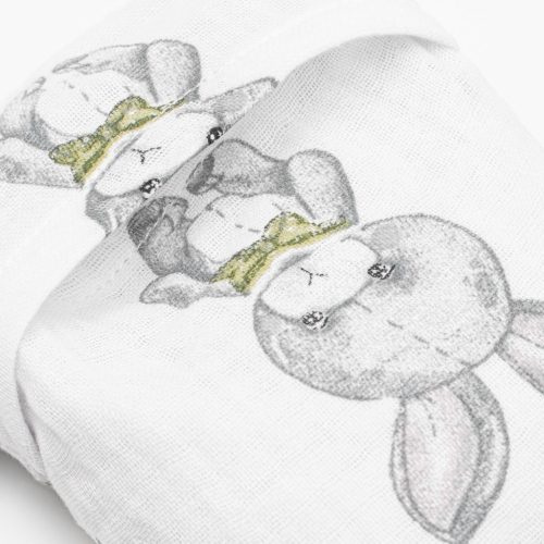 Muszlin Fűtő- és hűtőpárna Thermophore cseresznyemagvakkal New Baby STANDARD rabbit