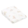 Baba párna huzat- ék alakú New Baby BASIC fehér 30x37 cm bear beige