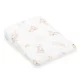 Baba párna huzat- ék alakú New Baby BASIC fehér 30x37 cm bear beige