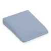 Muszelin Baba párna huzat- ék alakú New Baby STANDARD 30x37 cm blue