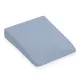 Muszelin Baba párna huzat- ék alakú New Baby STANDARD 30x37 cm blue