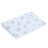 Baba párna huzat- ék alakú New Baby BASIC 59x37cm blue